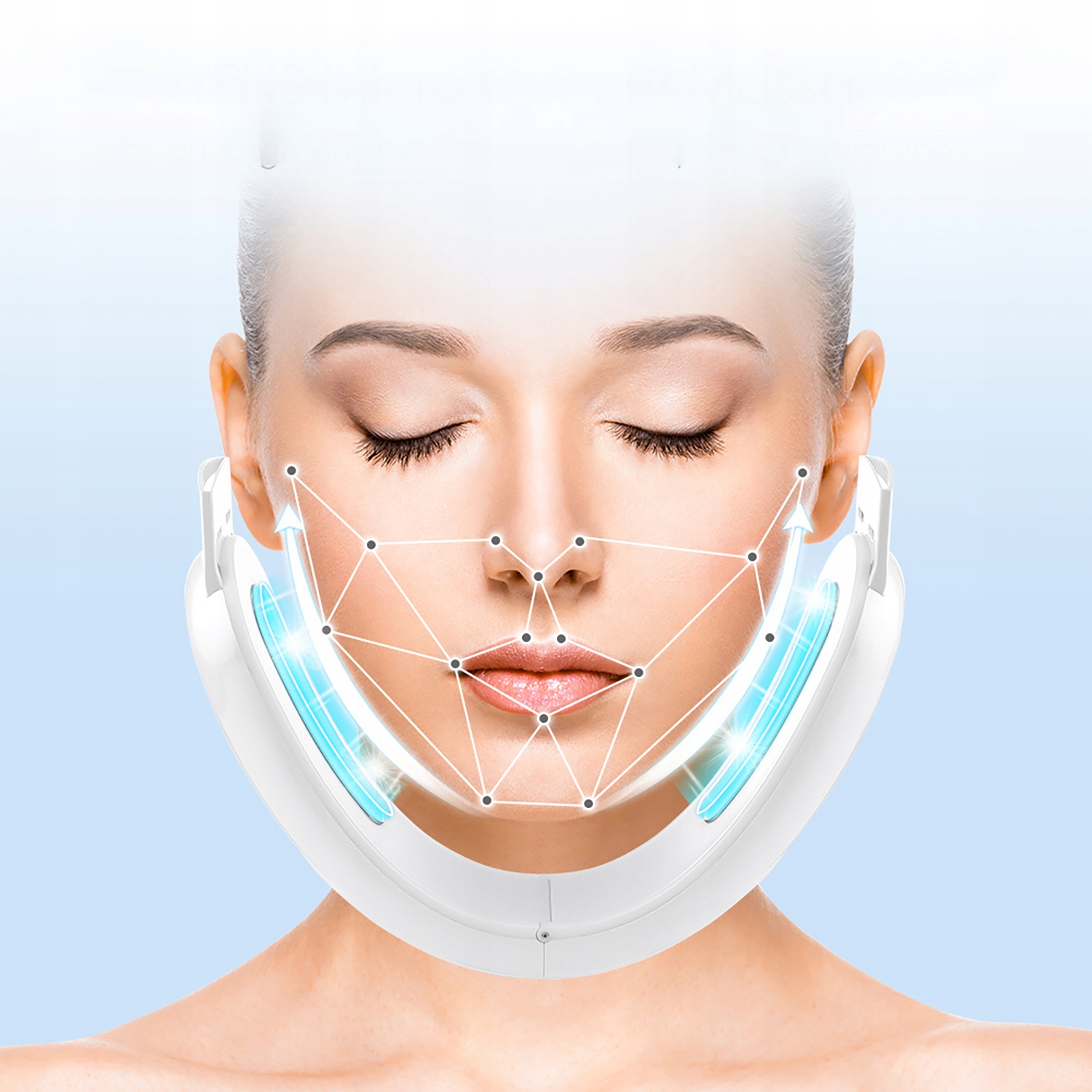 MASAŻER TWARZY LIFTING V PODBRÓDKA TERAPIA LED 2w1 Rodzaj masażer