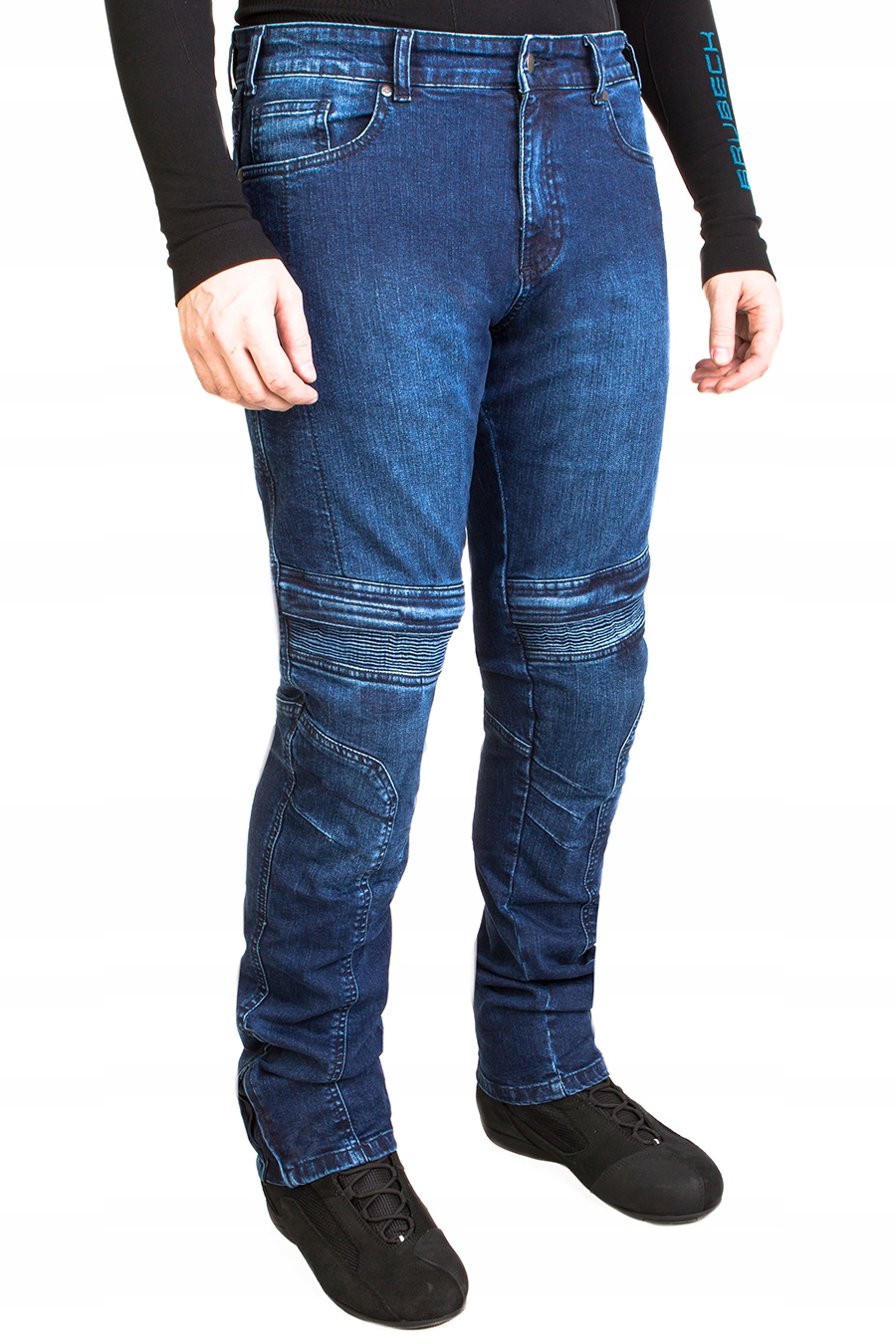 MOCNE JEANSY MOTOCYKLOWE OZONE HORNET II 3XL Rozmiar 40/34