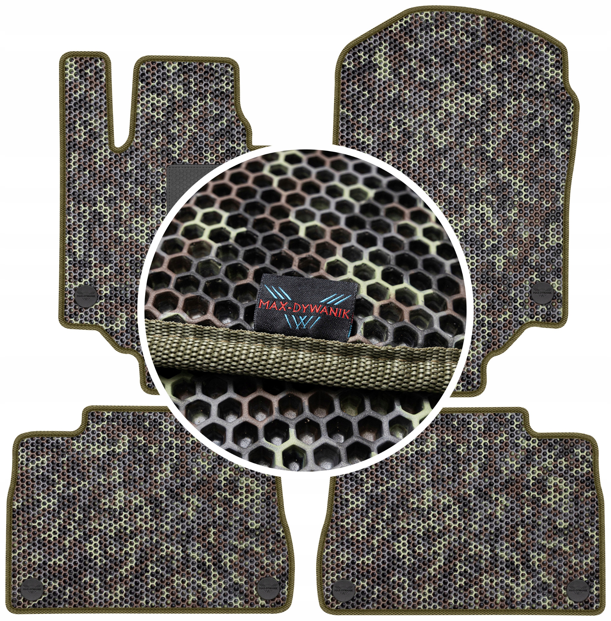 Mercedes Gle II C167 Cp 2019 Gumové rohože Eva Moro