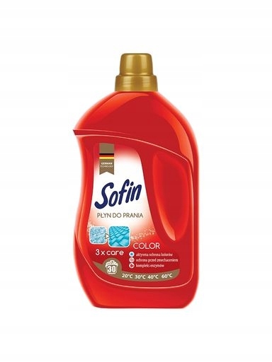 Levně 5X Sofin Color Tekutý prací prostředek na barevné prádlo 1,5 l