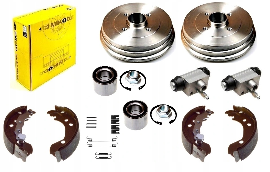 

bębny szczęki cylinderki Renault Clio III Modus