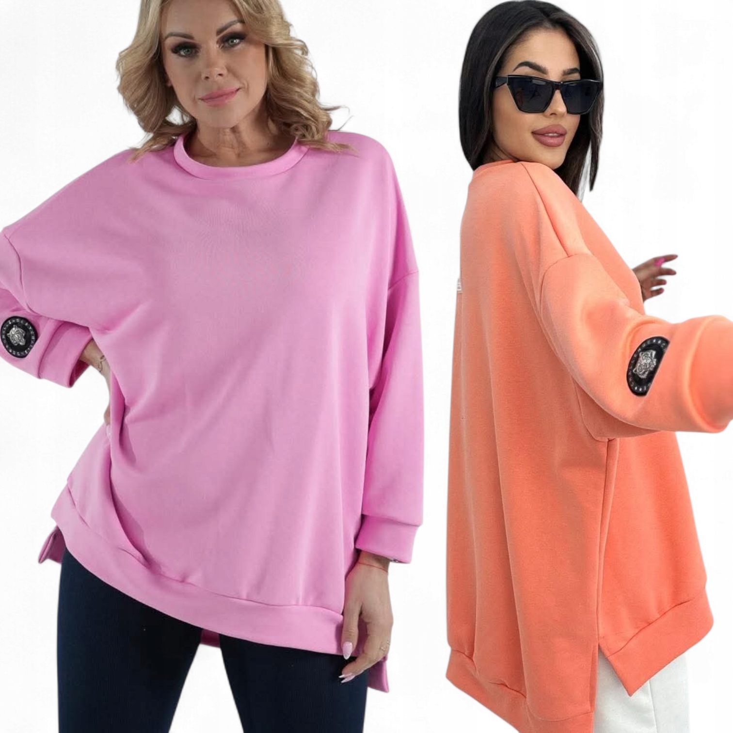 Měkká, teplá mikina Plus Size, Velikost Univerzální velká, barvy na výběr