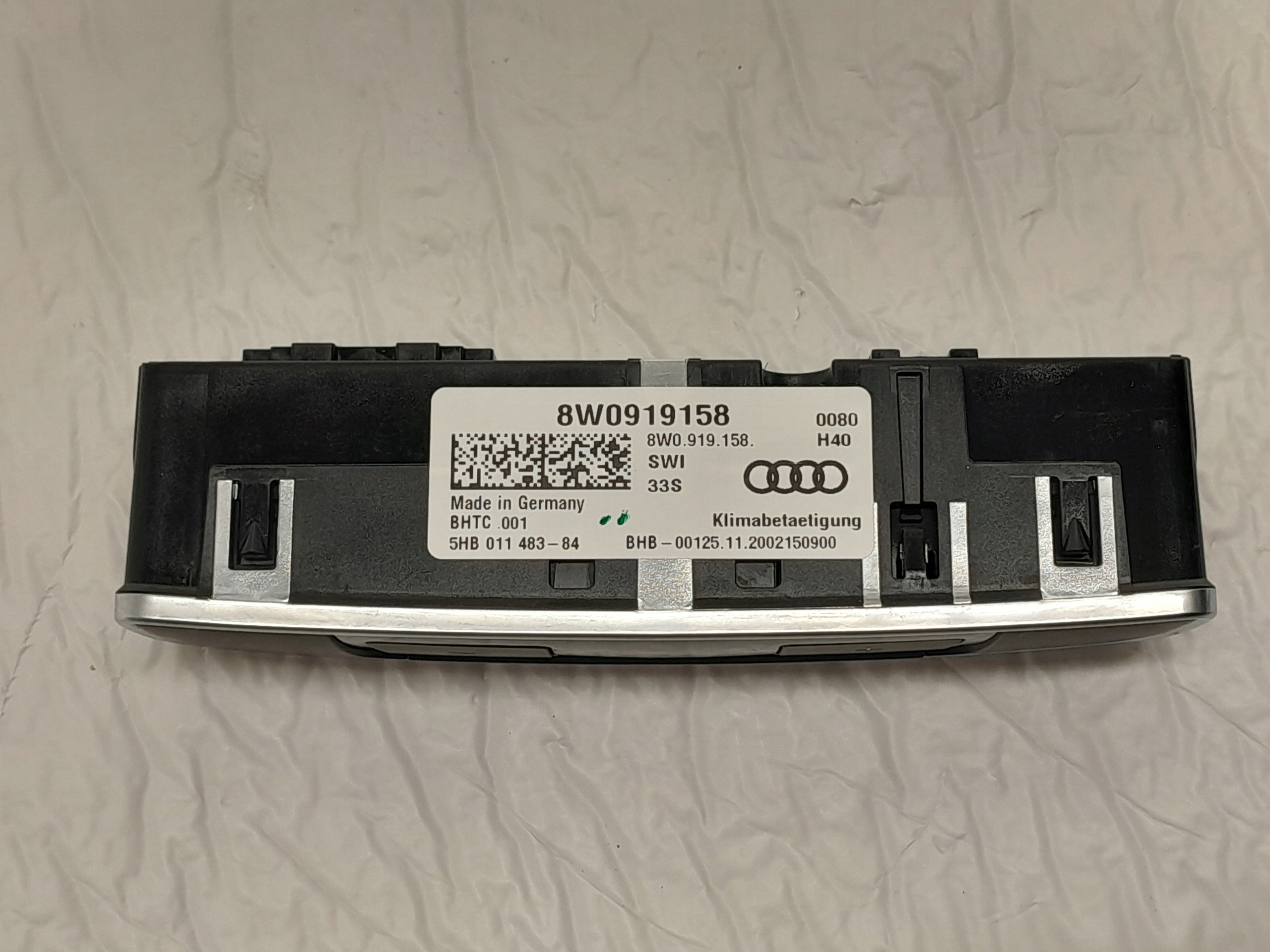 AUDI A4 B9 LIFT Unite commande clima Bouches buses Arrière 8W0919158