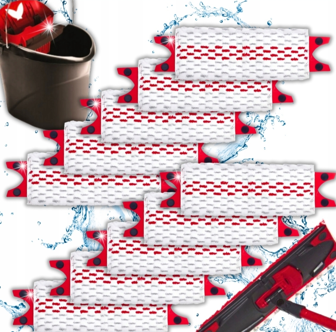 Levně 10 x Vložka Do Mopu Vileda Ultramax, Ultramax Turbo, Ultramat – Kvalita 35 CM!!!