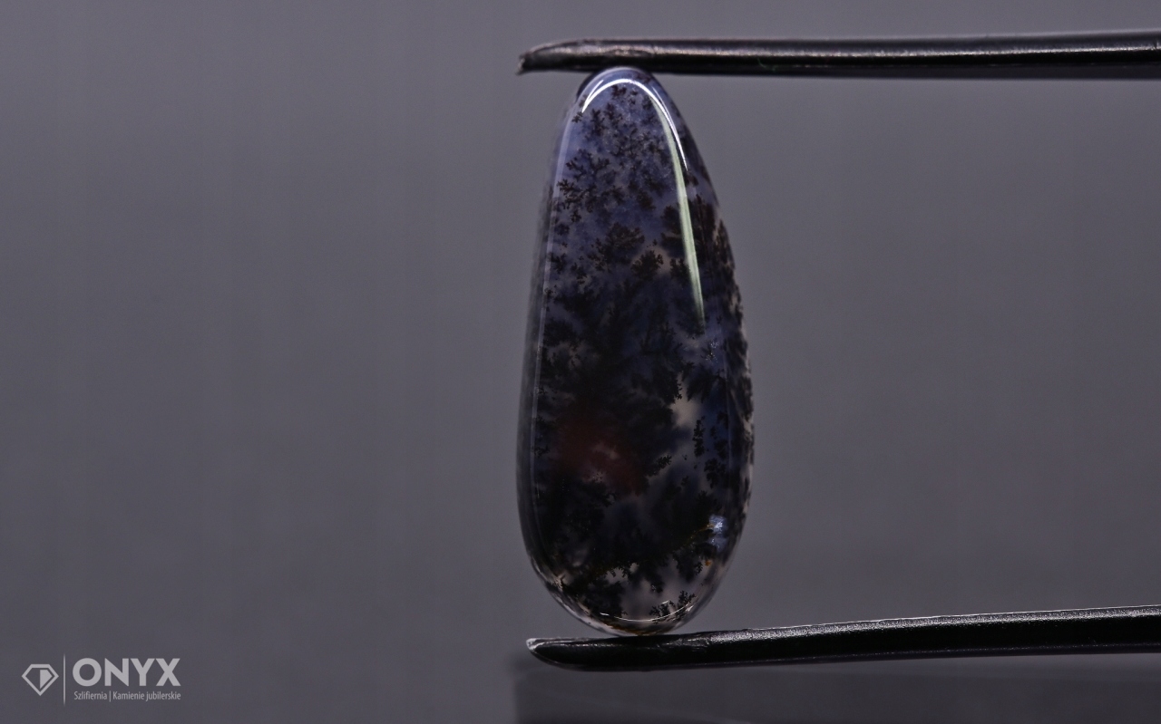 Dendritový achát z Kazachstánu nepravidelná destička