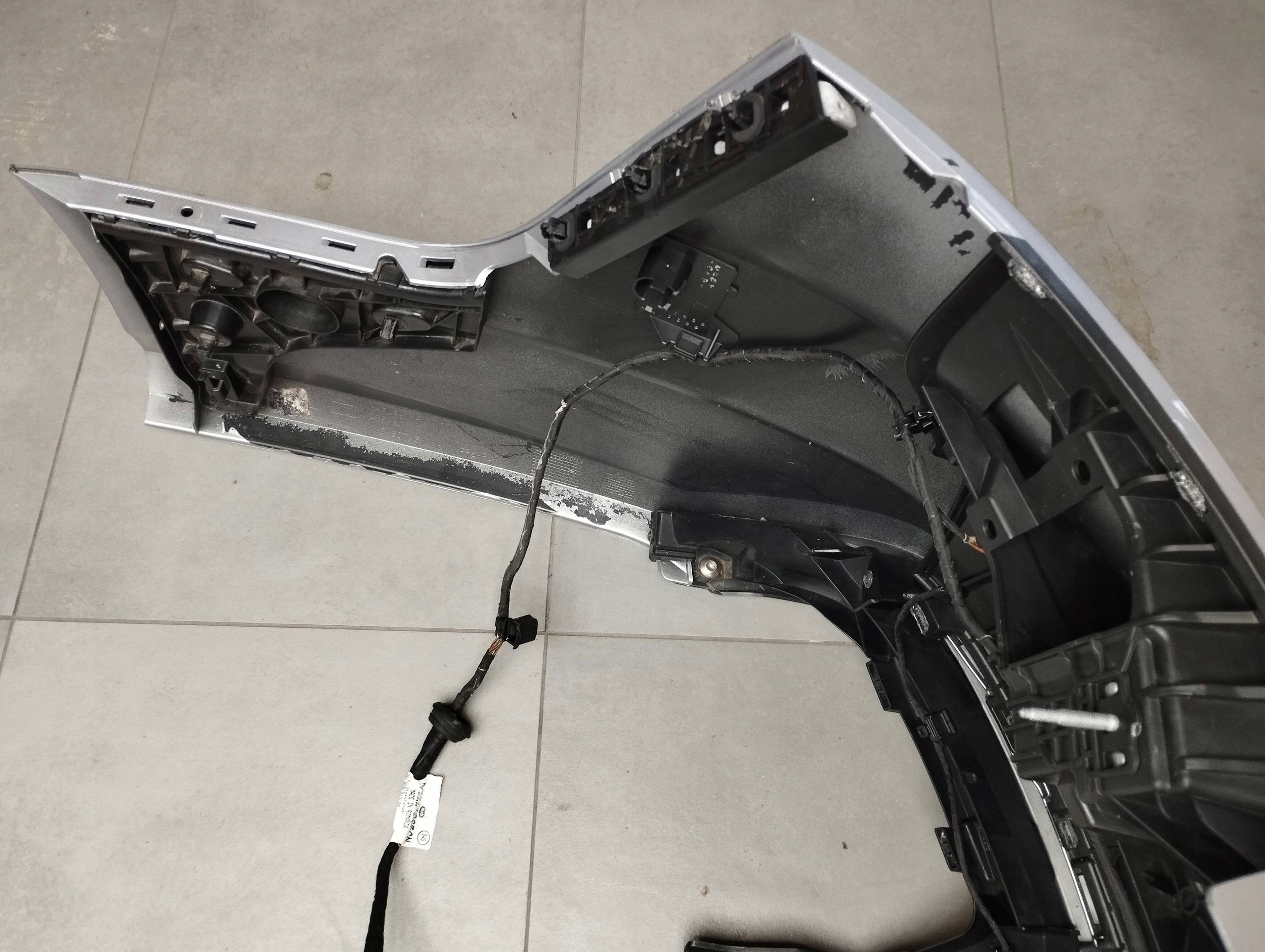 Audi A7 4G 2016 LIFT bumper rear part LZ7G PDC