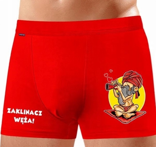 

Bokserki Męskie Śmieszne Napisy Walentynki L