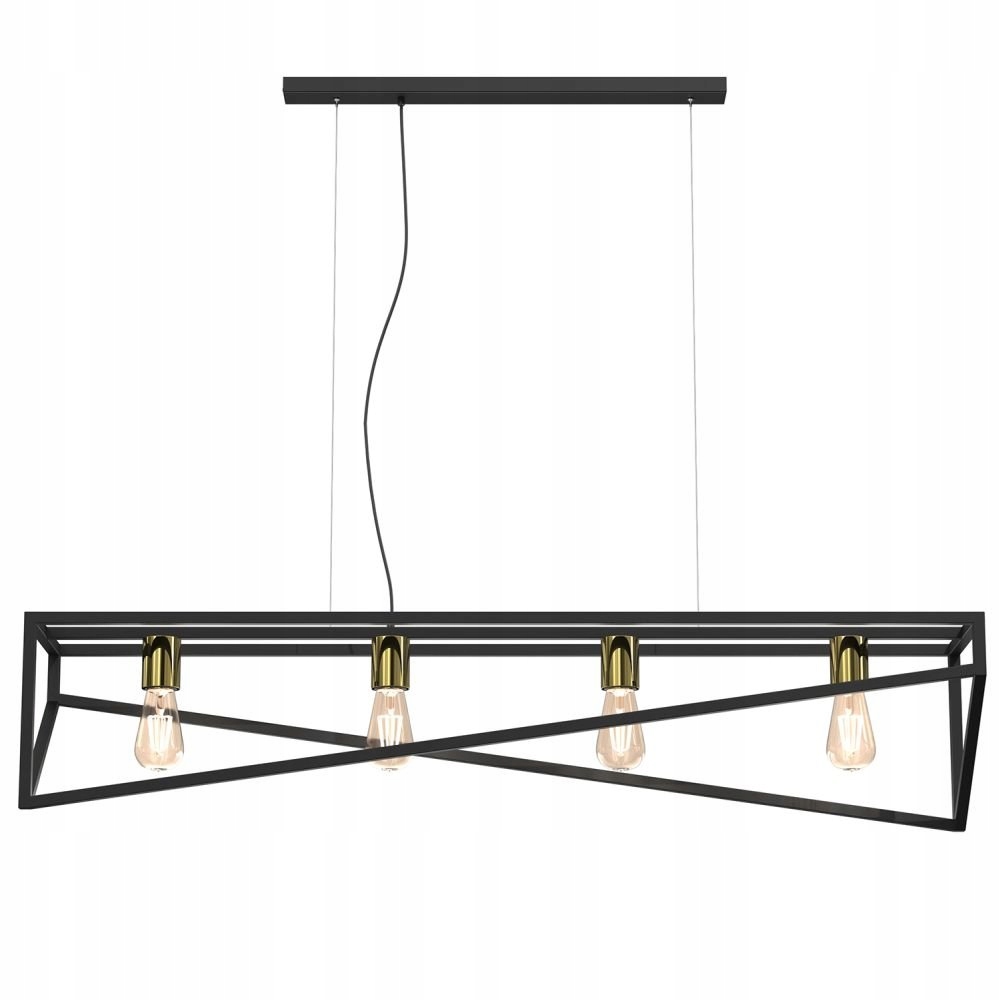 Podlhovastá závesná lampa Gote 121 Luminex