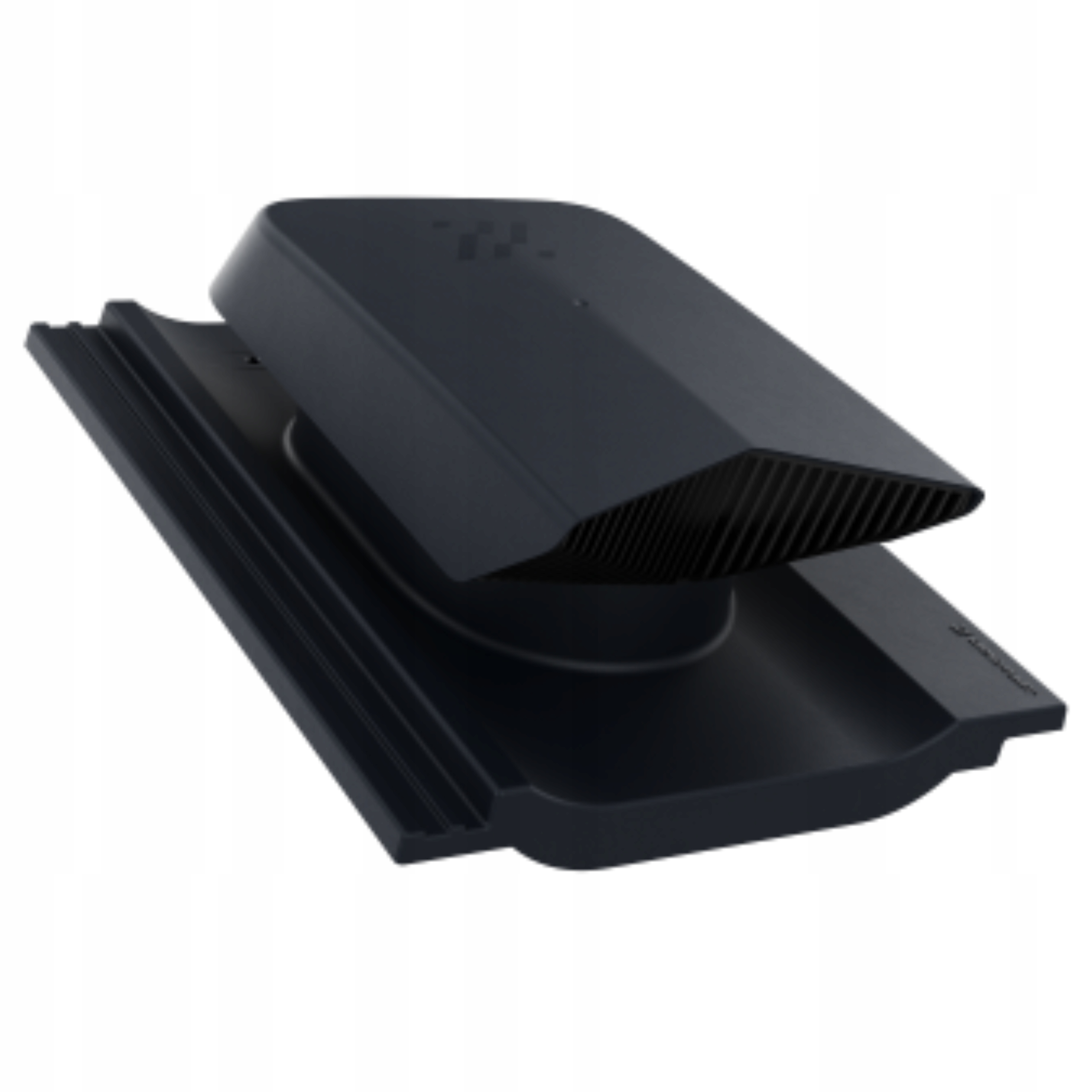 Ventilační střešní ventilátor Creaton Kioto Grafit Duratop