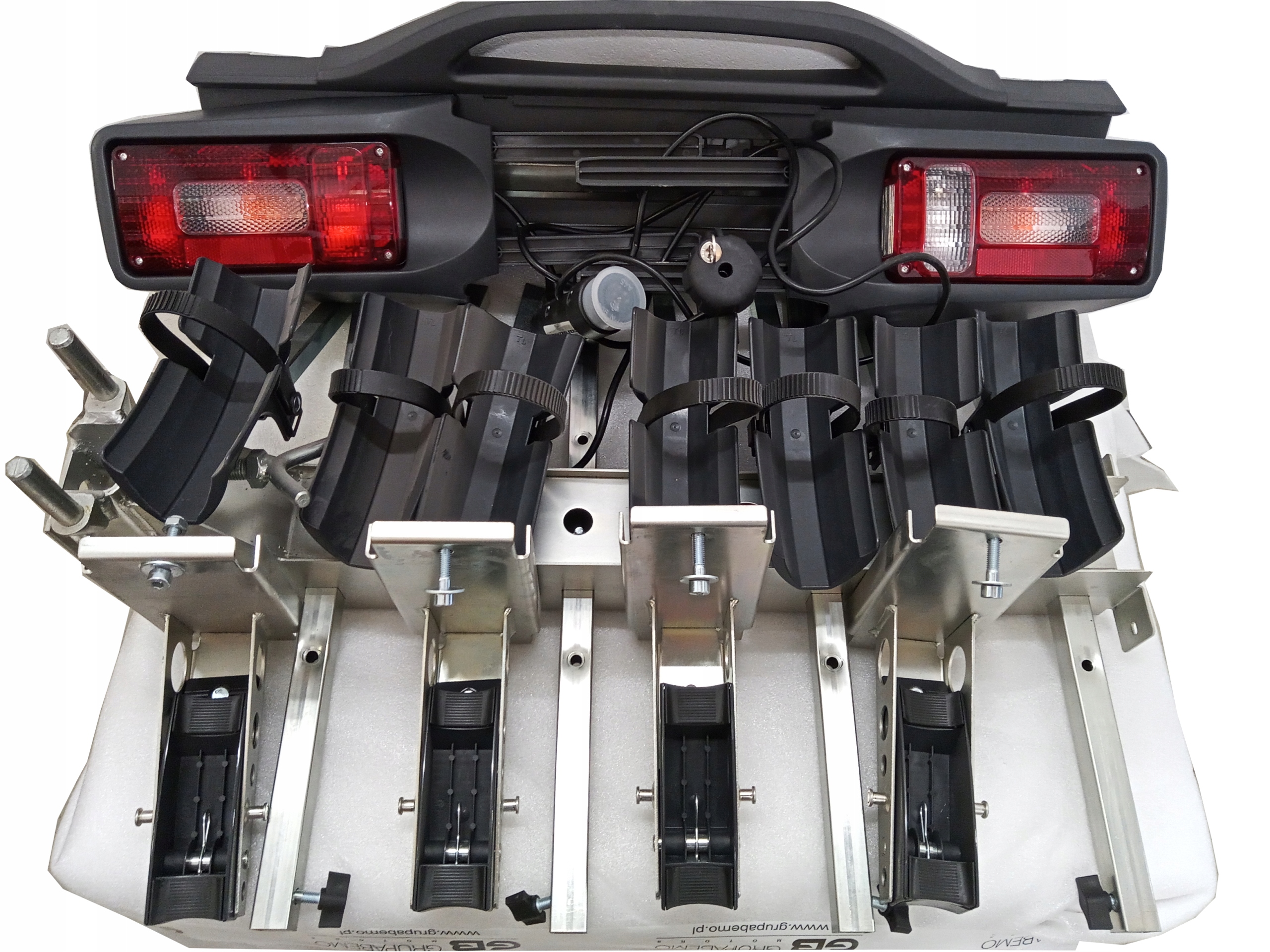 БАГАЖНИК НА КРЮЧОК ДЛЯ 4 ВЕЛОСИПЕДОВ FORD УНИВЕРСАЛЬНЫЙ 7PIN