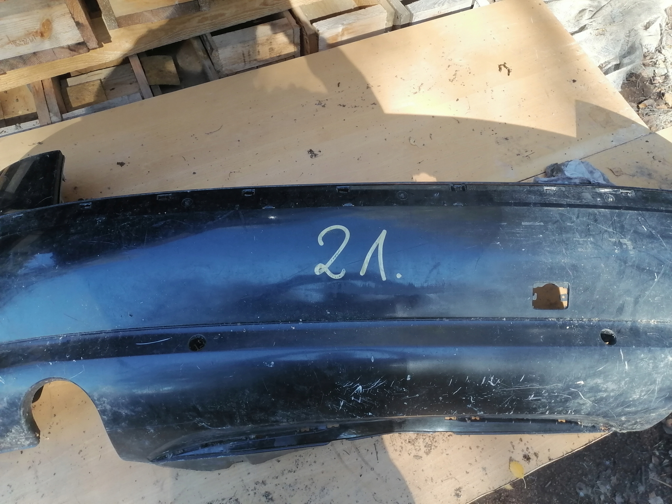 Stoßstange heck AUDI A8 D3 PDC 4E0807511A