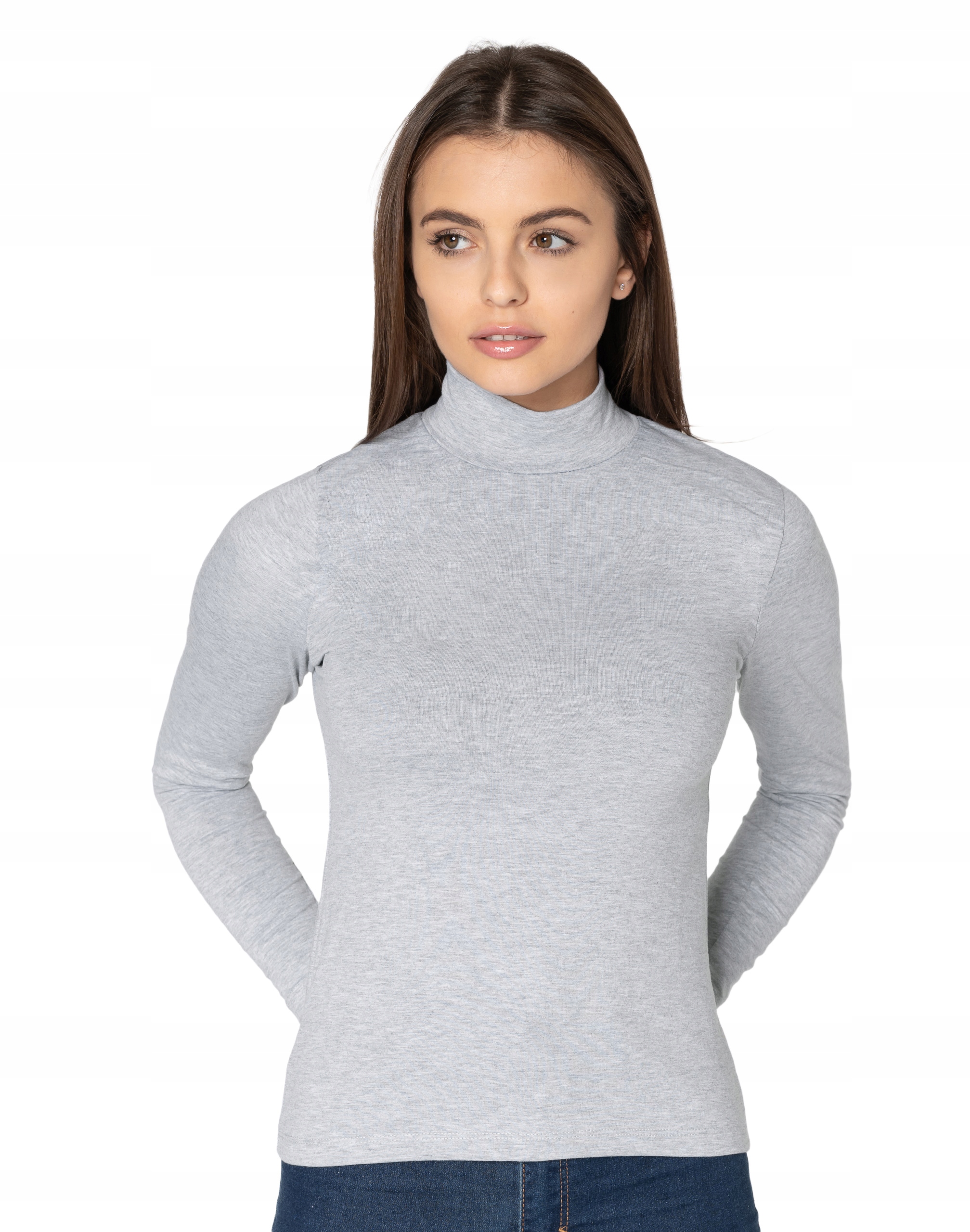 

Półgolf Damski Cienki Sweter Golf 8111-02 r S/m