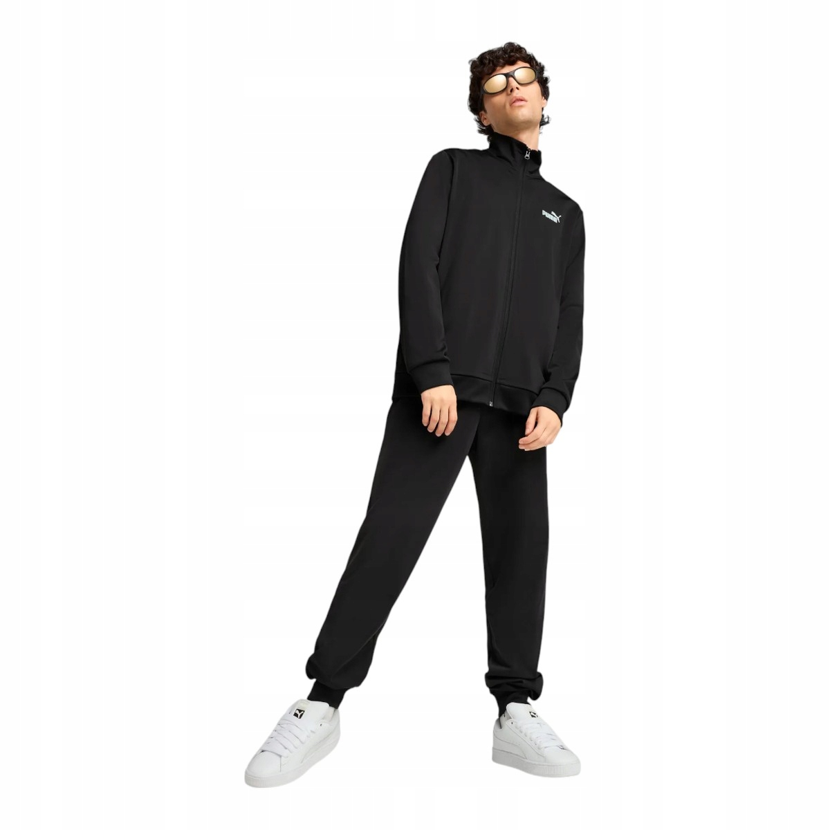 Puma Pánský Teplákovka Kompletní Ess Poly Suit Černý vel. M