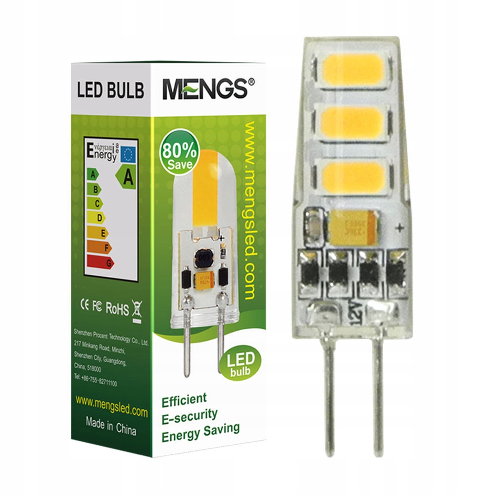 

Żarówka Led G4 2W=15W biały ciepły