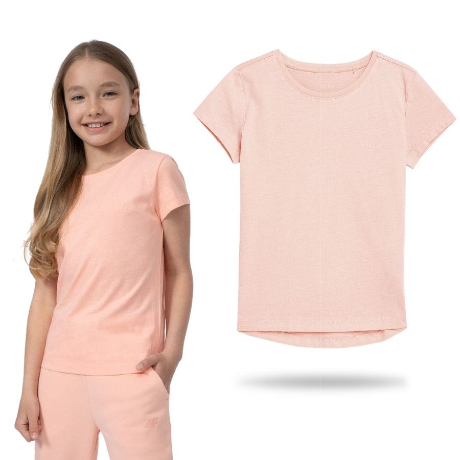 

Koszulka Dziewczęca 4F Podkoszulek T-shirt Sport