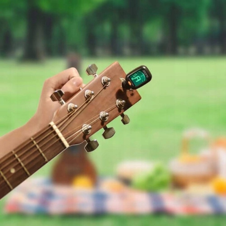 STROIK TUNER GITAROWY DO GITARY SKRZYPIEC UKULELE BASU TONER CHROMATYCZNY Rodzaj tuner