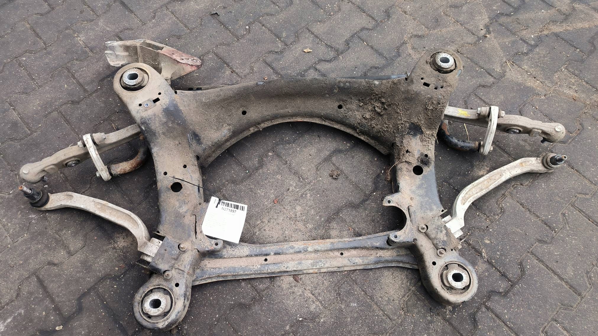 axle beam front 3.0 TDI AUDI A6 C6 QUATTRO