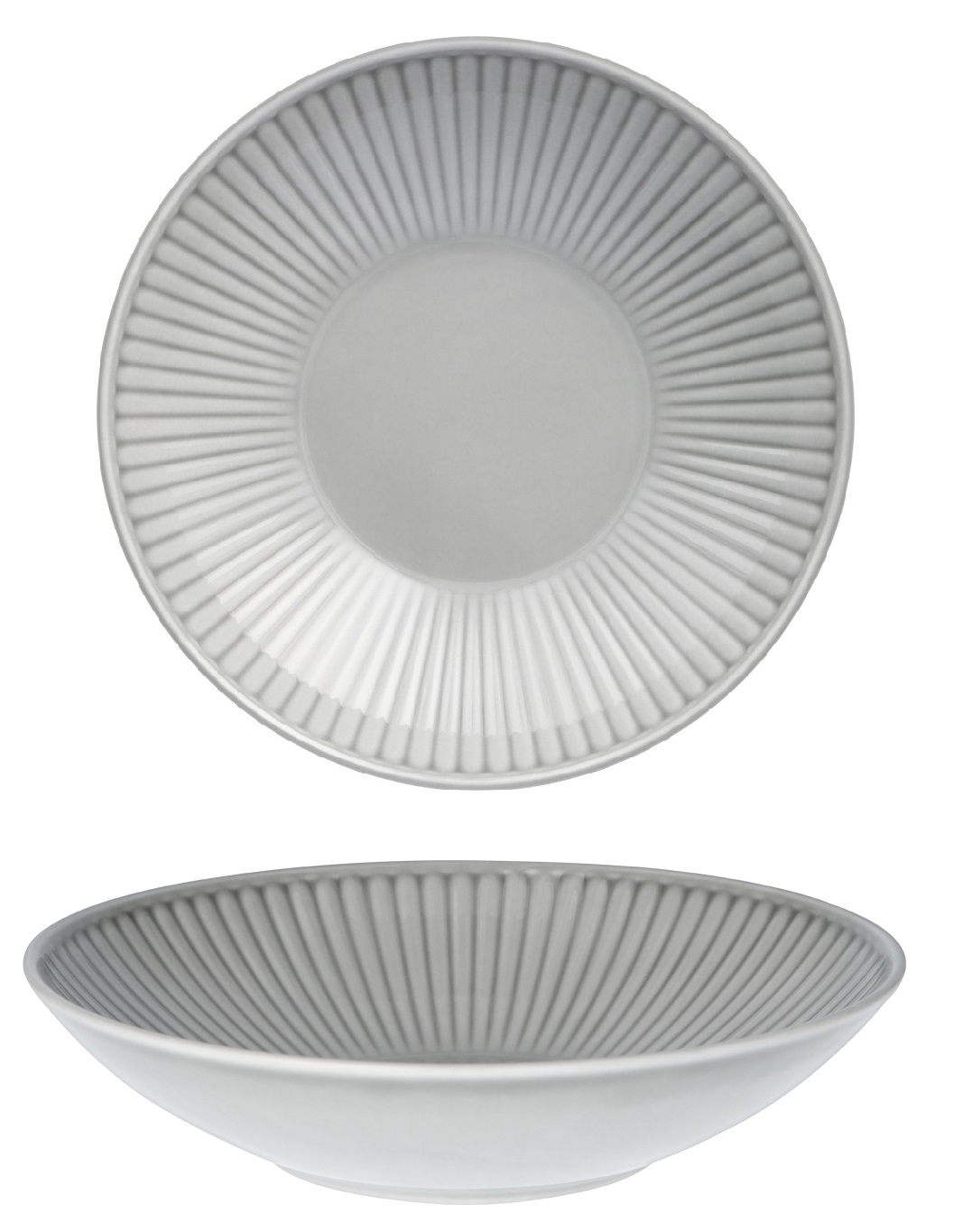 CHODZIEŻ DALIA GL06 SIWA 12x TALERZ GŁĘBOKI 21,5cm Kod producenta 5902767085441