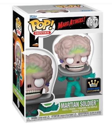 Funko Pop! Mars Attacks Martian Soldier Figurka kolekcjonerska 1877 Se