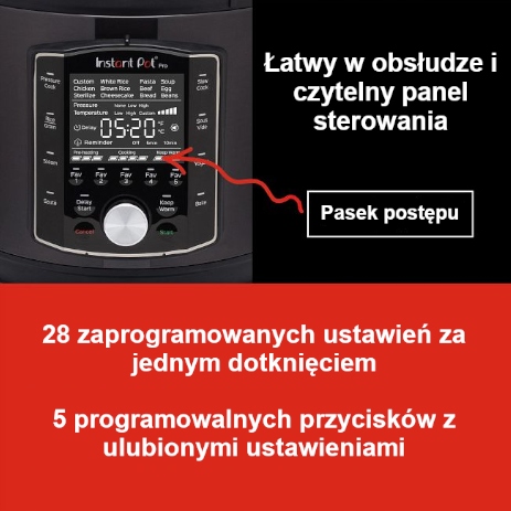 Instant Pot Pro 6 multicooker 10 w 1 Model Pro 6