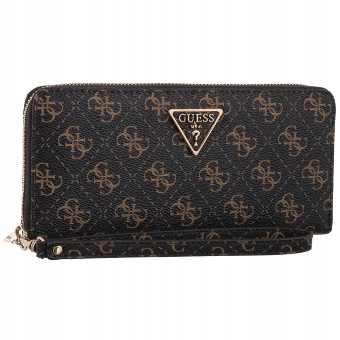 Velká dámská peněženka Guess Laurel II Slg SWQL74 59146 Hnědá