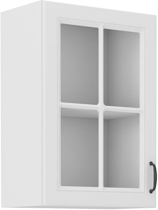 Bílá Kuchyňská Skříňka S Horní Vitrínou Stilo 40X72