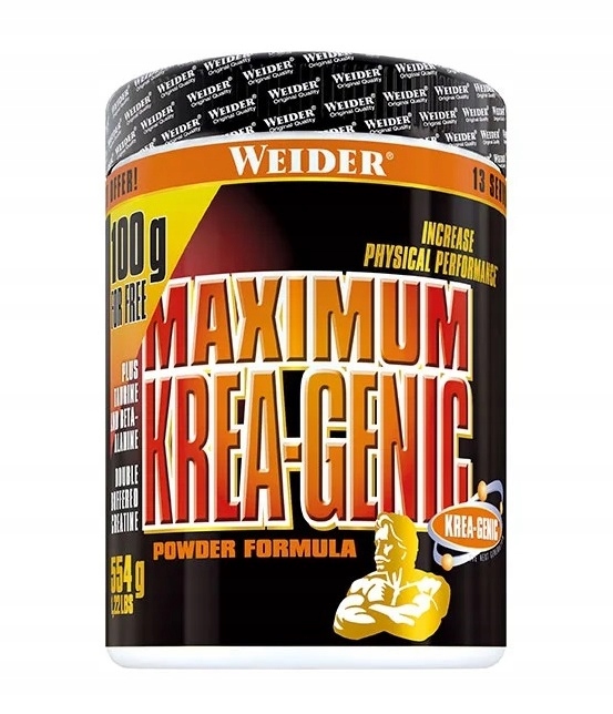 Weider – Kreatinový komplex, Maximum Krea-Genic, prášek, 554 g