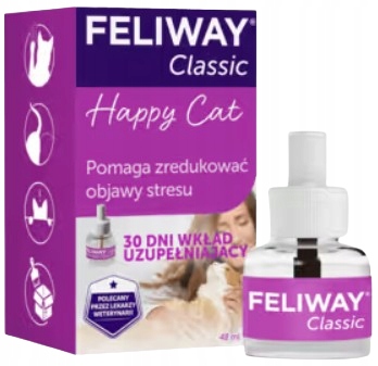 Levně Feliway Classic náhradní náplň do difuzéru Feromony Pro Kočky 48 ml