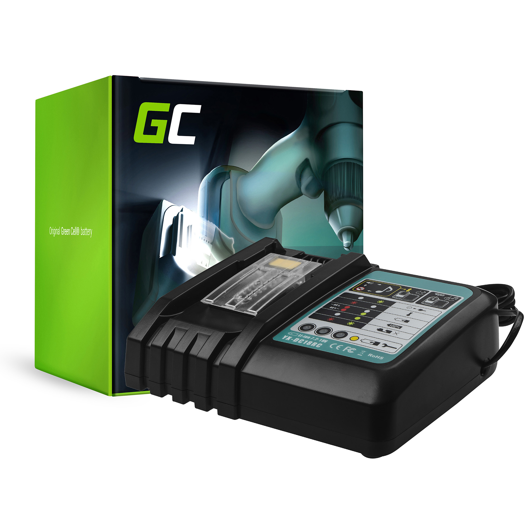 Nabíjačka DC18RC DC18SD pre Makita DPB181Z
