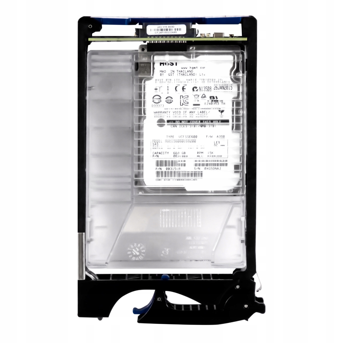 Emc 118000394-03 600GB 15K 128MB Fc 3,5'' 005050854 HUC156060CSS200