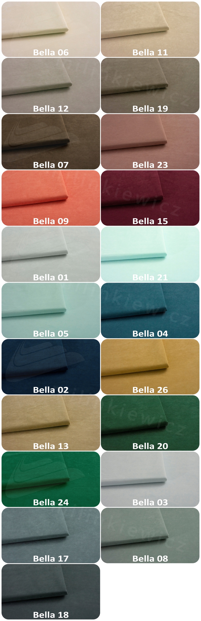 Wieszak Tapicerowany Ścienny z Półką Liczba sztuk 100 szt.