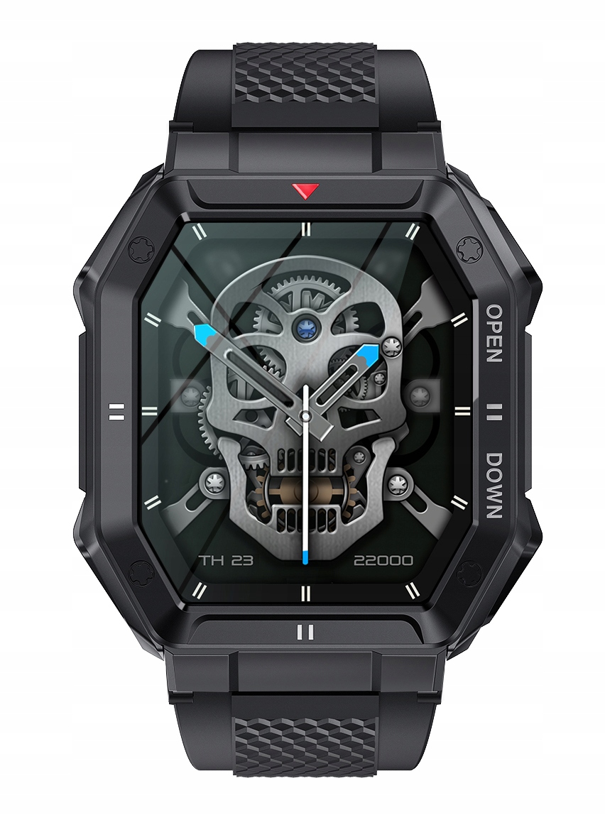 SMARTWATCH MĘSKI MILITARNY ROZMOWY WIELOFUNKCYJNY KARDIOWATCH EKG PL Marka Inna