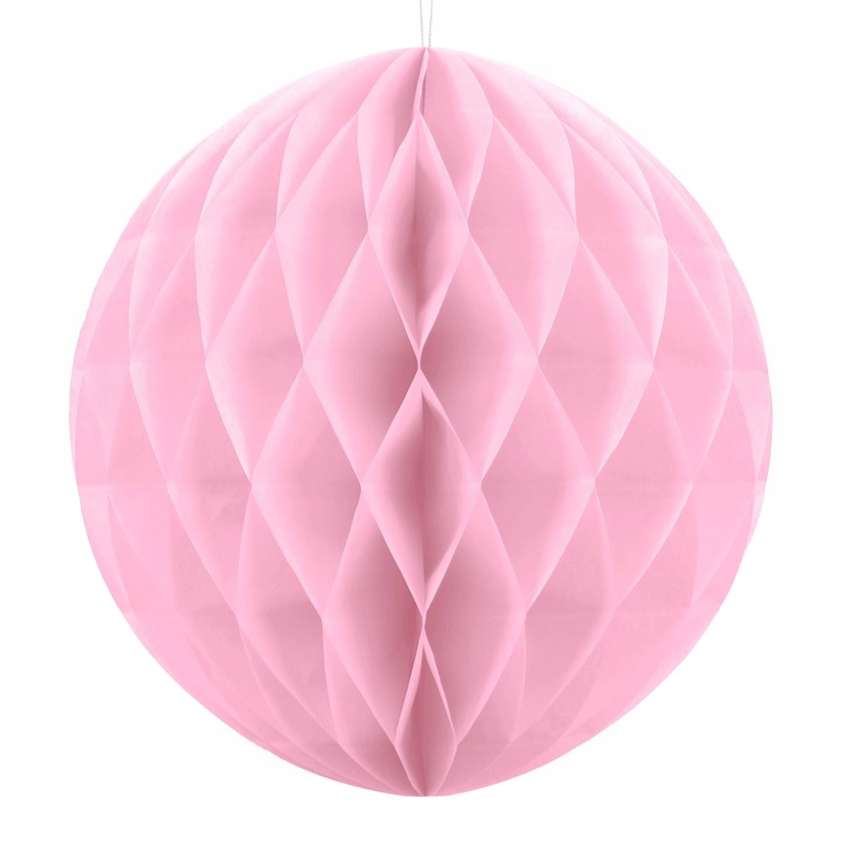 

Kula Bibułowa jasnoróżowa średnia 20 cm Honeycomb