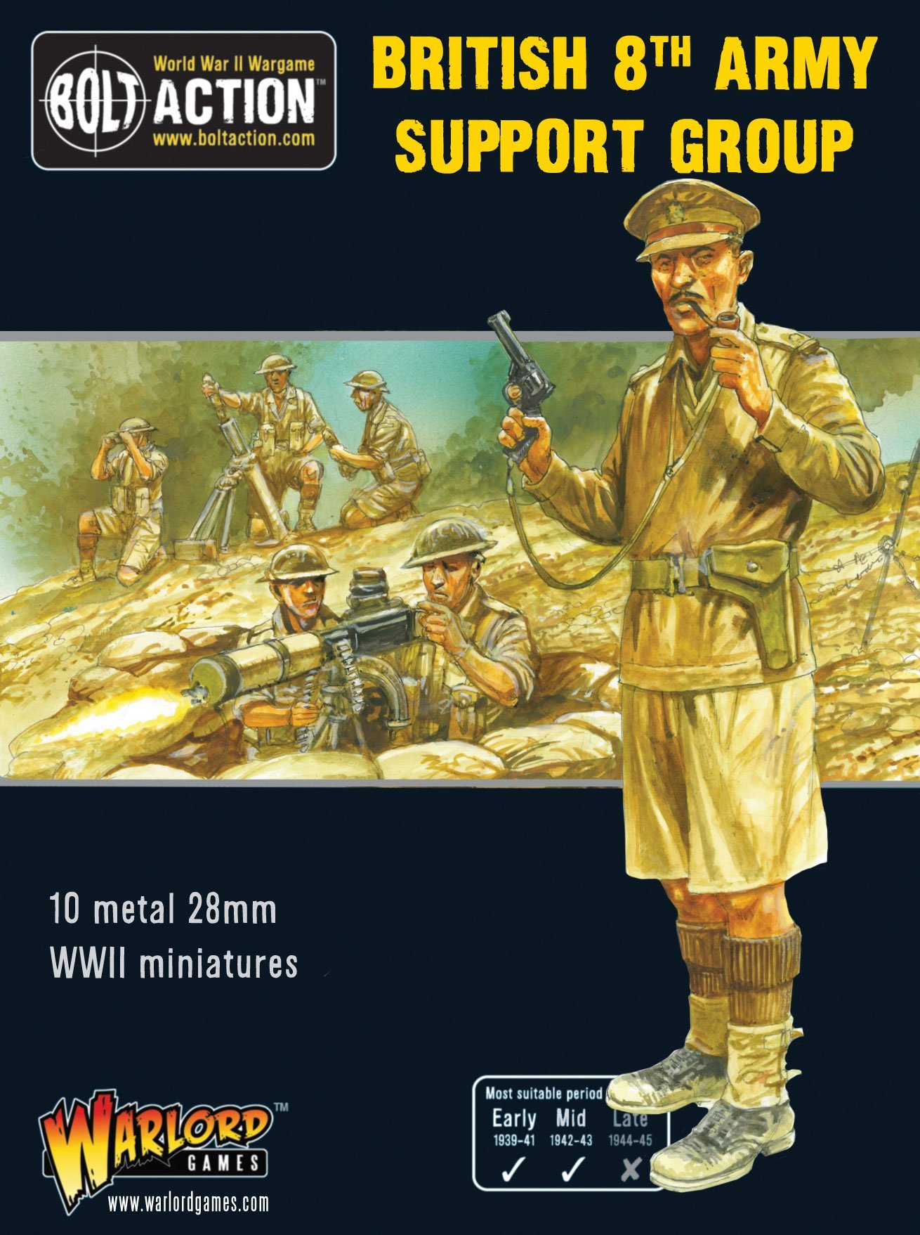 BOLT ACTION 8th Army support group