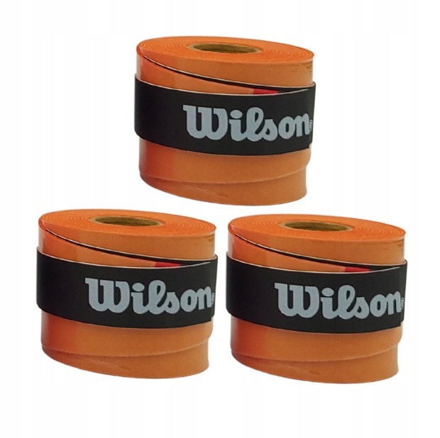 Owijki wierzchnie Wilson comfort overgrip 3 szt. brązowe