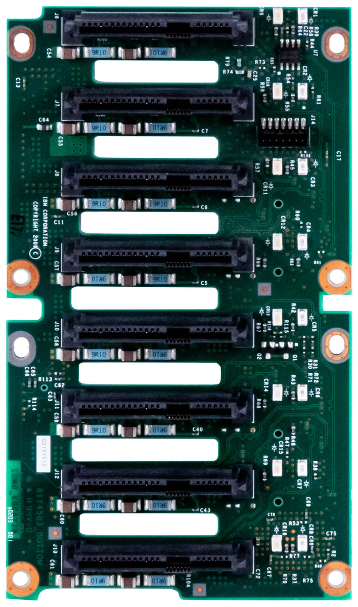 Ibm 46W9187 Backplane 8x Sas 2.5'' X3650 X3750 M4