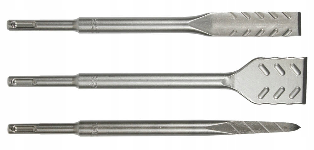 Sada sekáčů a špiček Sds+ 3 ks Odolné 250 MM Pro Betonu Silné Makita