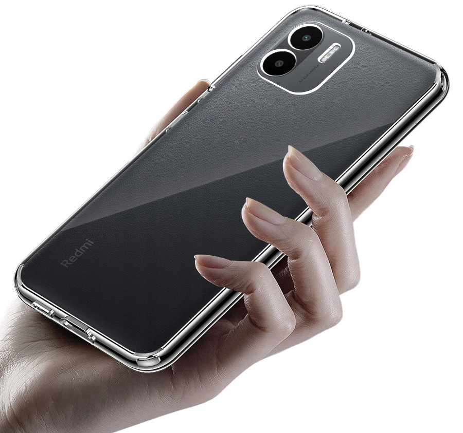 

Etui Żel Clear Case Do Redmi A1 Szkło