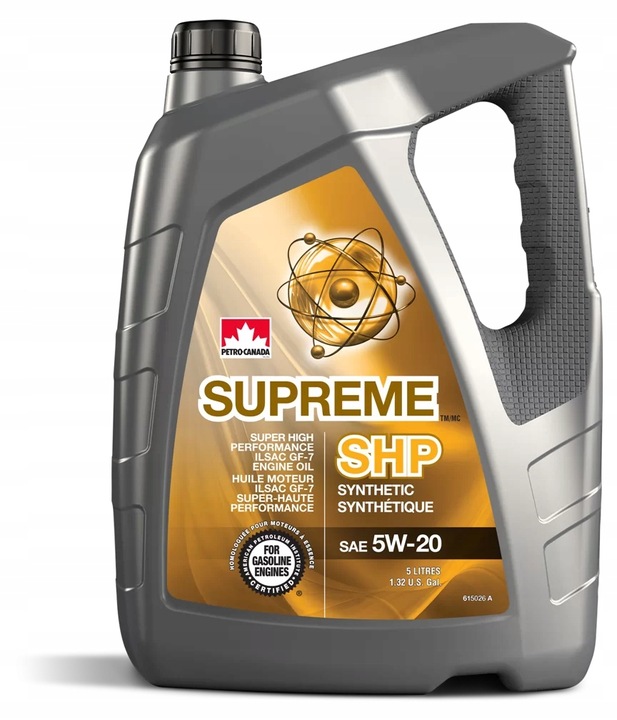 5W-20 5 L Petro-Canada Supreme Synthetic Shp Api Sq Ilsac GF-7A