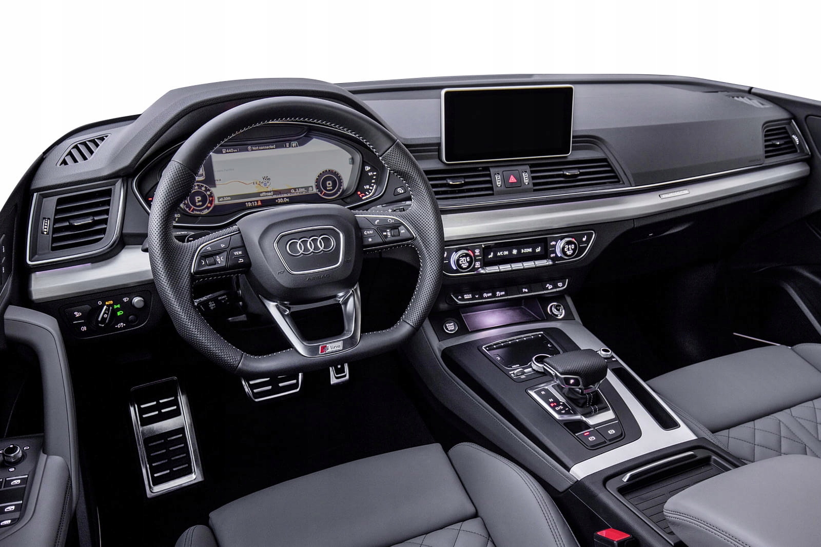 AUDI Q2 автомат накладки на педалі