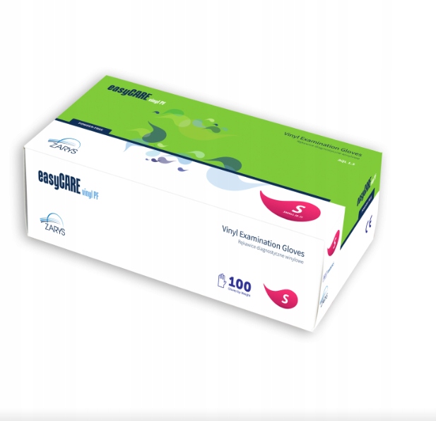 

Rękawice winylowe easyCARE vinylex Pf XL -100 szt.