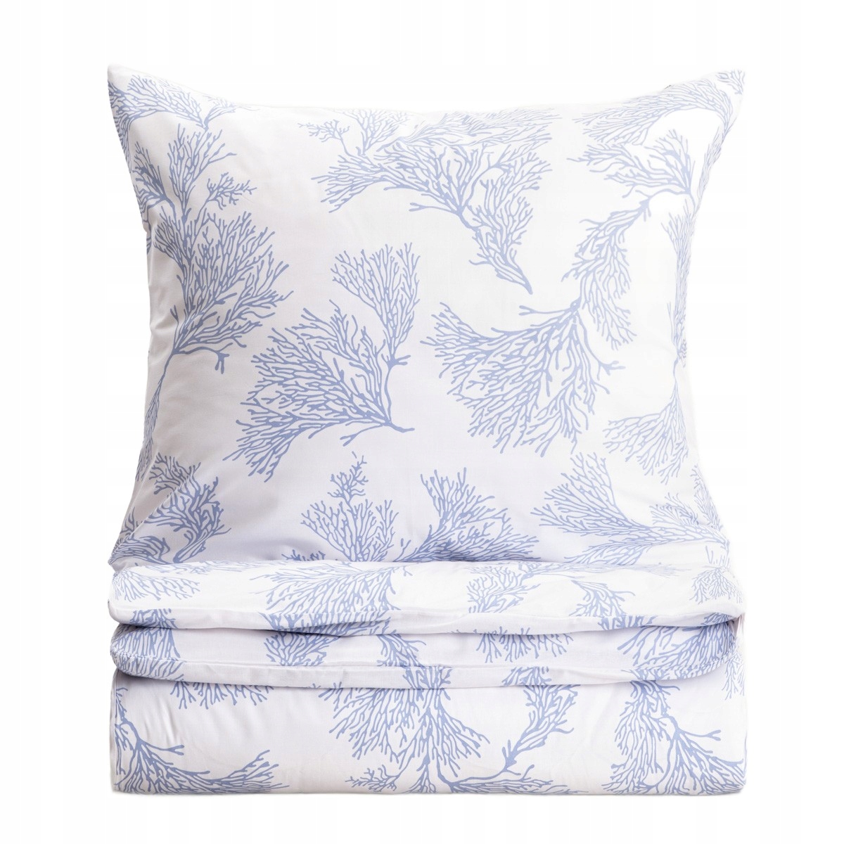 Pościel Coral bawełniana ze wzorem 160x200 2*70x80 cm Homla