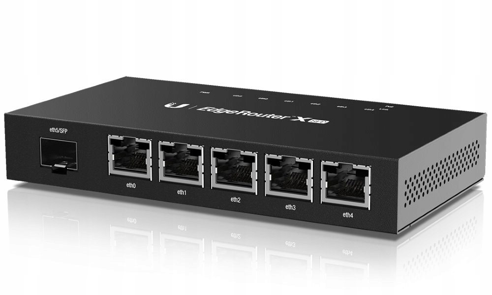Ubnt EdgeRouter X Sfp 5x Gbit RJ45 port, 1x Sfp port, 5x PoE Out