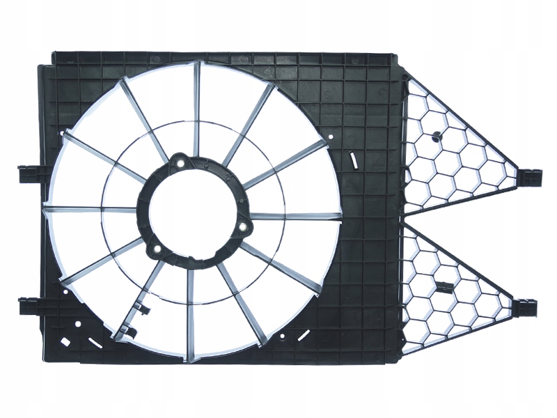 ATVW-2-12008-O-5 - Кожух вентилятора Skoda Rapid 2012-2015