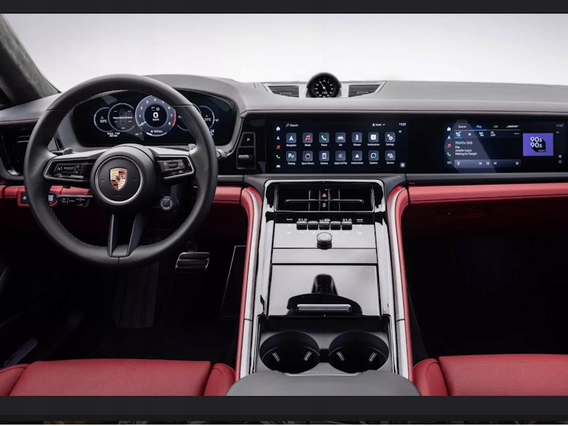 Ochranná fólia Ppf na interiér – Porsche Panamera 2024