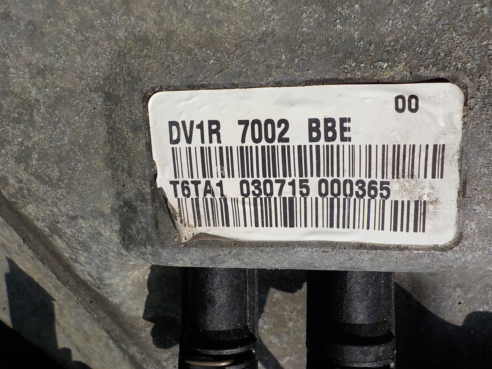 FORD B-MAX 1.0 ECOBOOST Getriebe DV1R-7002-BBE