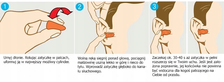 ZATYCZKI STOPERY DO USZU LASER LITE USA 50 PAR EAN (GTIN) 033552002031