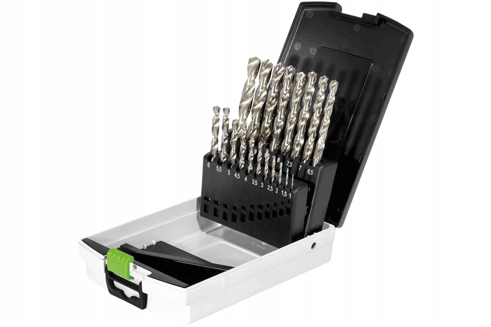

Zestaw Wierteł Hss Do Stali Hssd 19 El. Festool