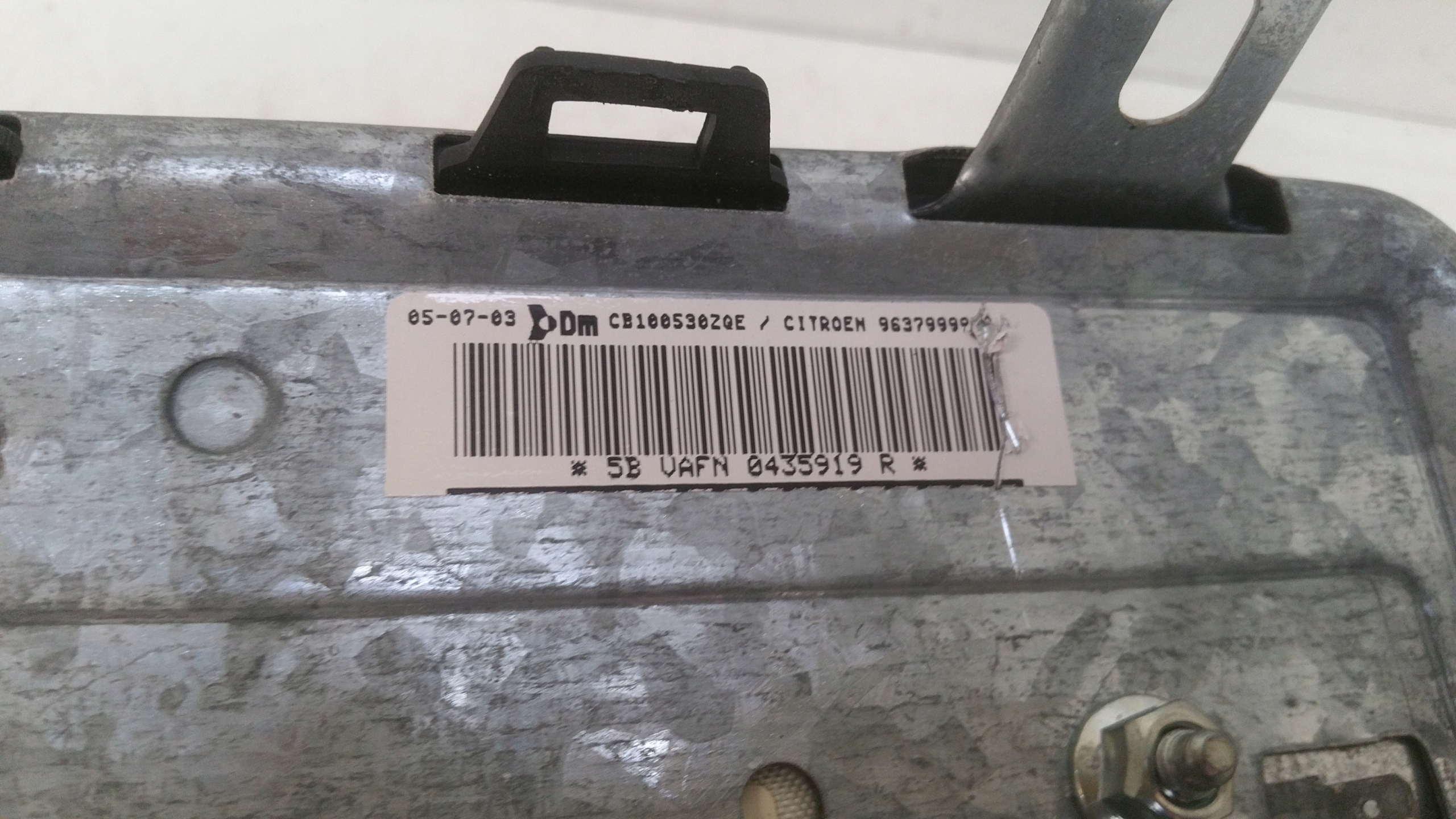 Airbags Spanner sensor airbag Citroen Pluriel