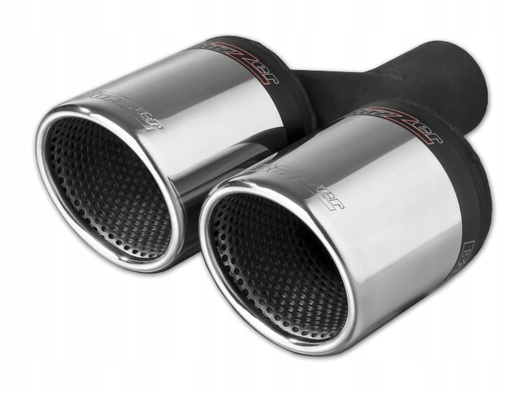 Športová koncovka tlmiča 2x100 mm Buzzer ZZ2x102